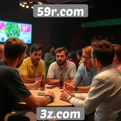 Exploração da comunidade e interações sociais em 59r.com