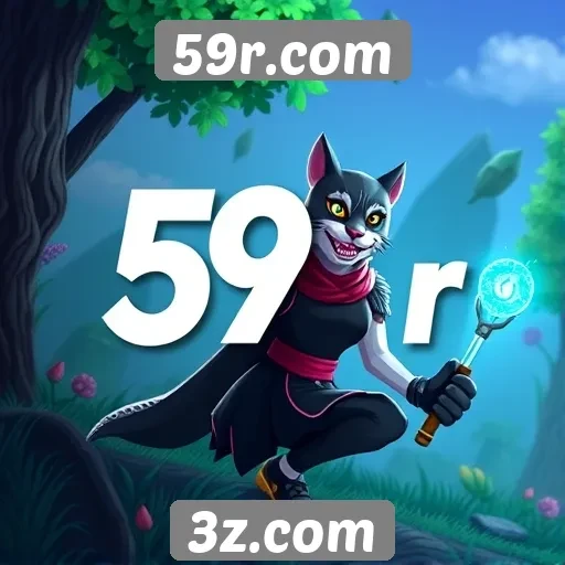 Variedade de jogos disponíveis no 59r.com